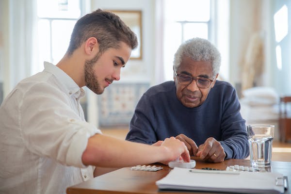 Reverse mentoring - older worker with younger 